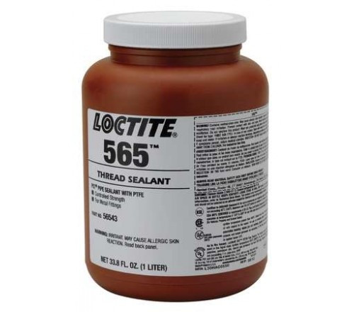 Loctite 565 PST Sellador de Roscas, Resistencia Controlada - Botella 1 Litro