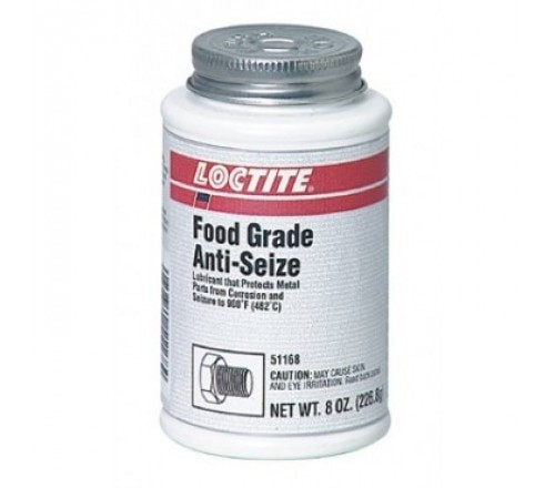 Loctite LB 8014 Anti-Aferrante Grado Alimenticio - lata 8 oz con brocha - Color Blanco