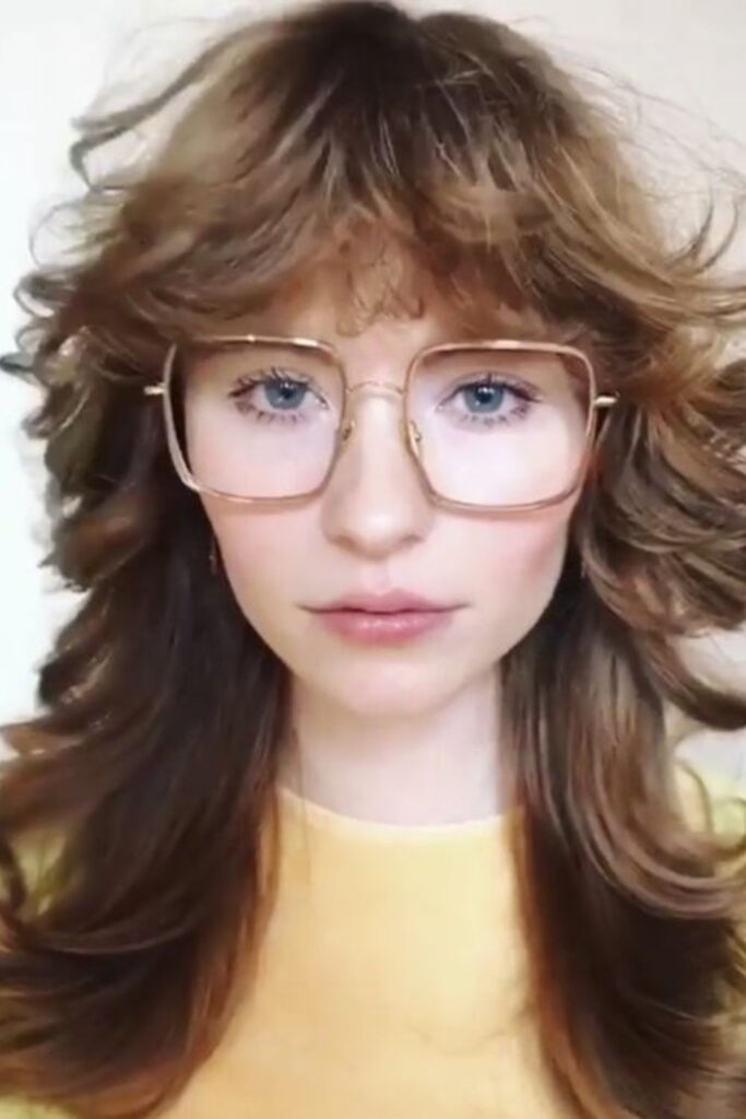 80s Style Bangs