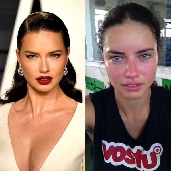 adriana lima without makeup