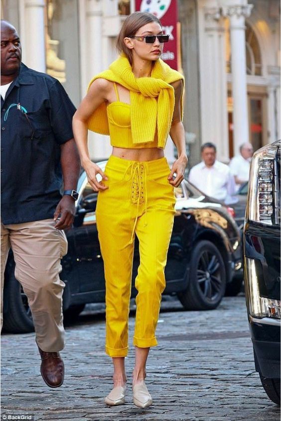 All Yellow Outfit