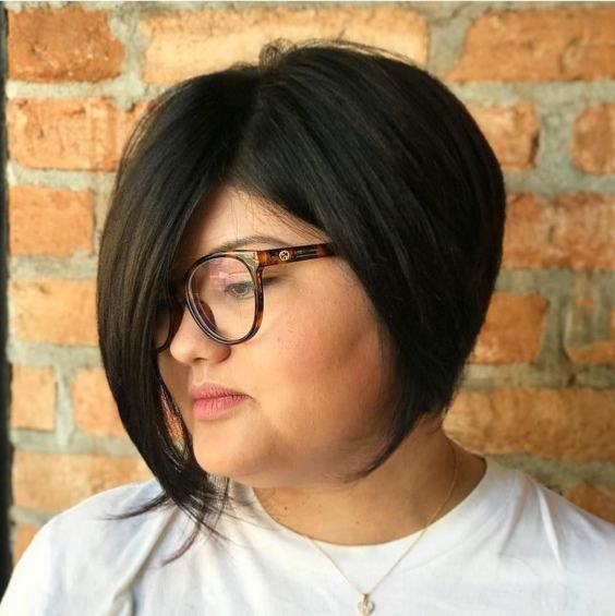 Asymmetrical Angled Bob