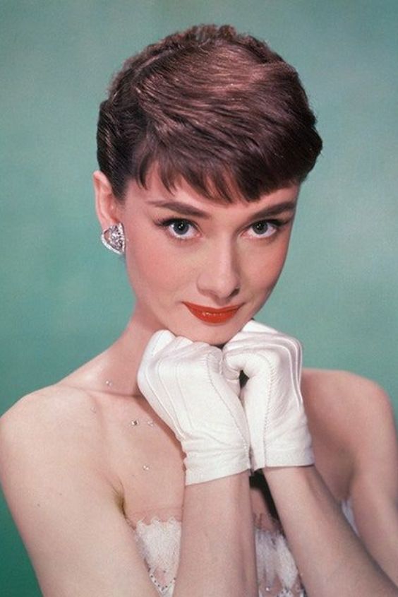 Audrey Hepburn-Inspired Pixie Cut