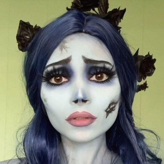 Beetlejuice Corpse Bride Makeup