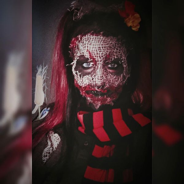 Bloody Scarecrow Makeup