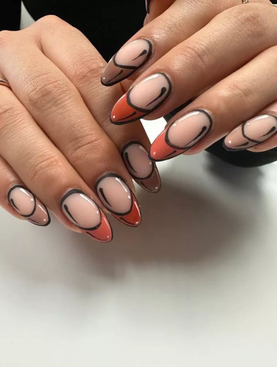 Bold French Tips