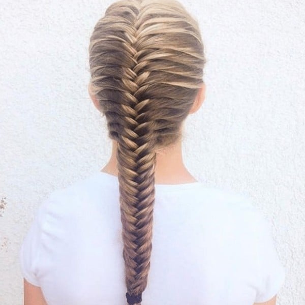 Braided Fishtail Headgear