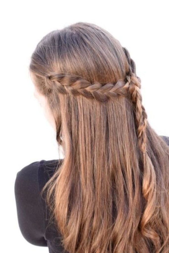 Braided Half-Updo