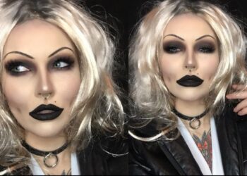 bride of chucky makeup