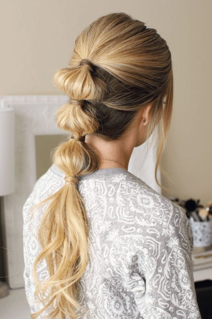 Bubble Ponytail