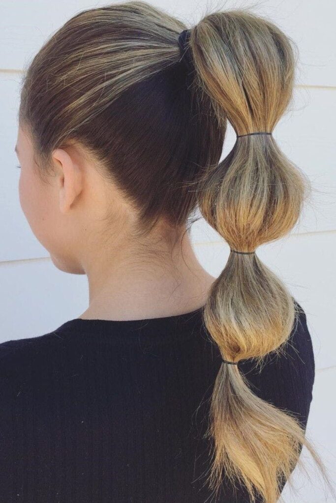 Bubble Ponytail