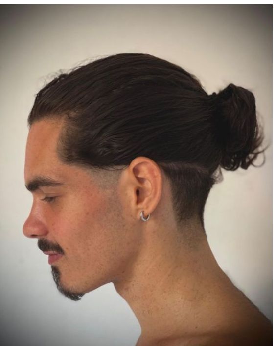 Classic Low Man Bun