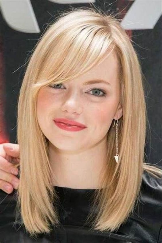 Classic Side-Swept Bangs