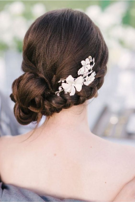 Classic Side-Swept Updo