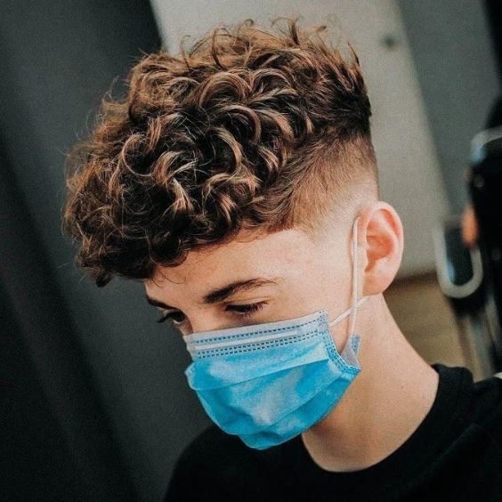 Curly Quiff Hairstyle