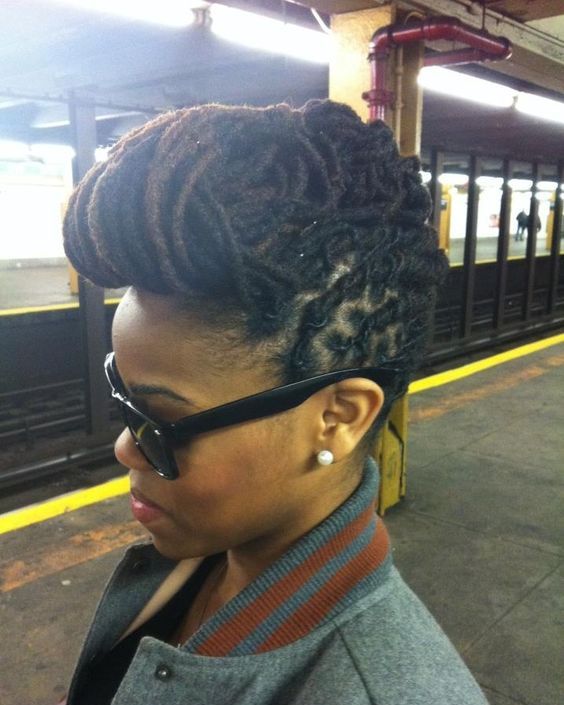 Dreadlocks Pompadour