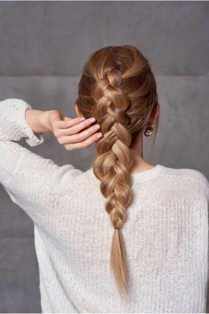 Dutch Braid Edgy and Cool