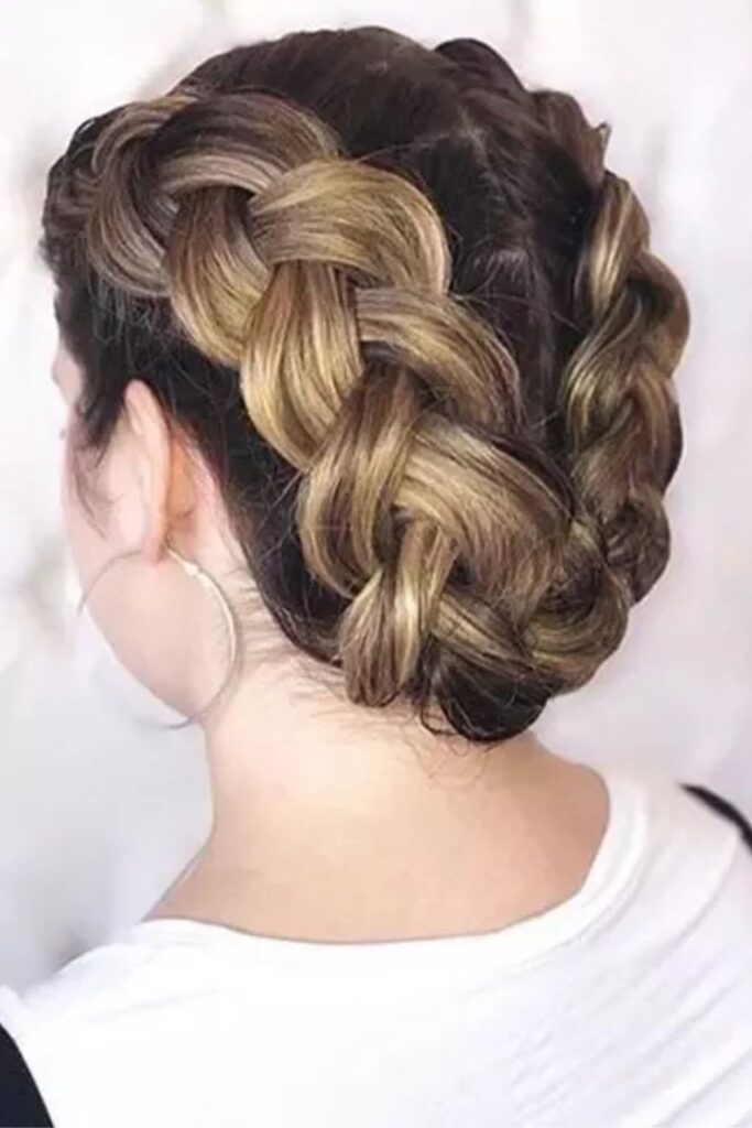 Dutch Crown Braid