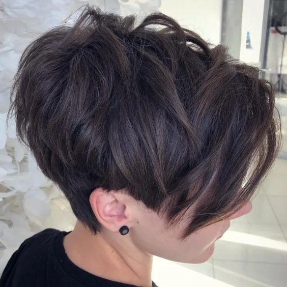 Edgy Tapered Pixie Cut