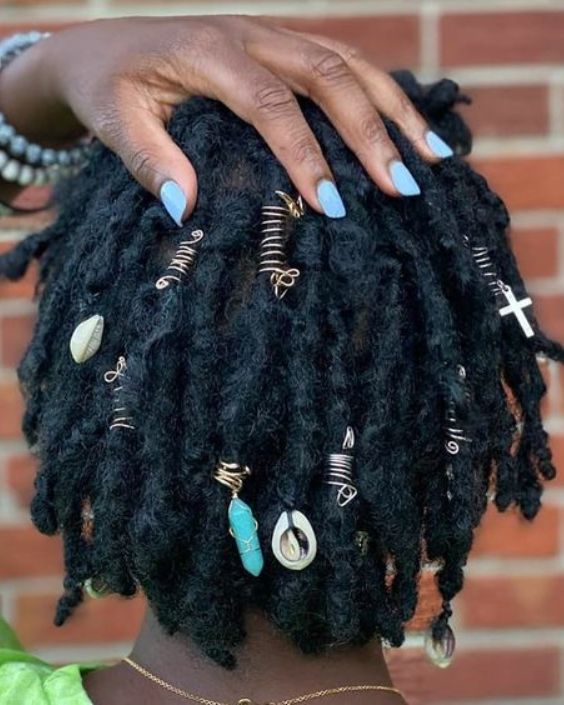 Embellished Dreadlocks Bob