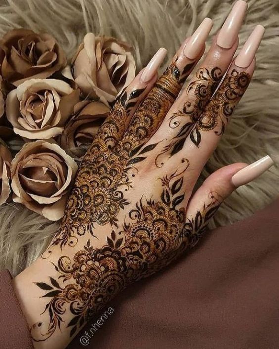 Floral Henna Designs