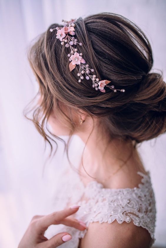 Flower Crown Updo