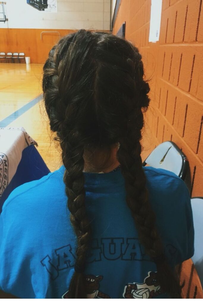 French Braid Pigtails