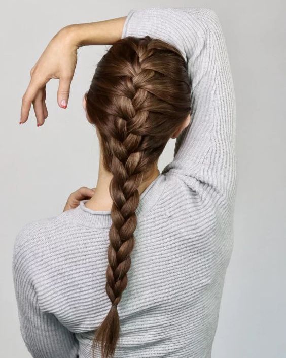 French Braid Timeless Elegance