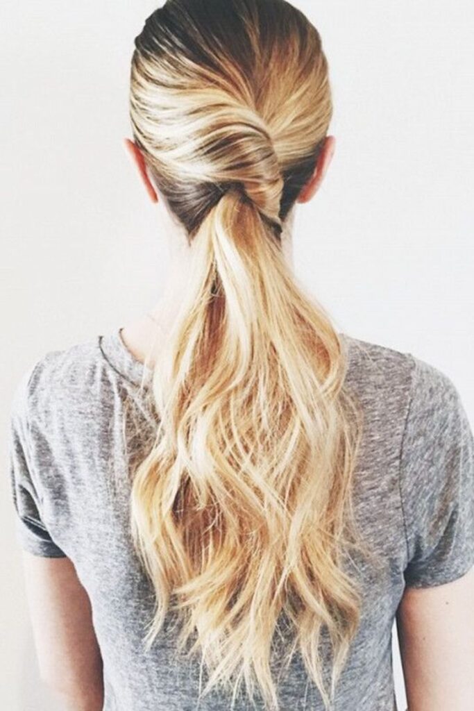 French Twist Ponytail