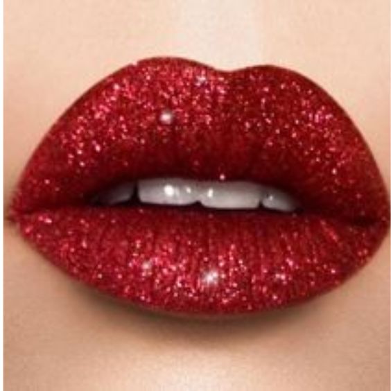 Glitterati Red Lips