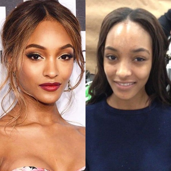 jourdan dunn without makeup