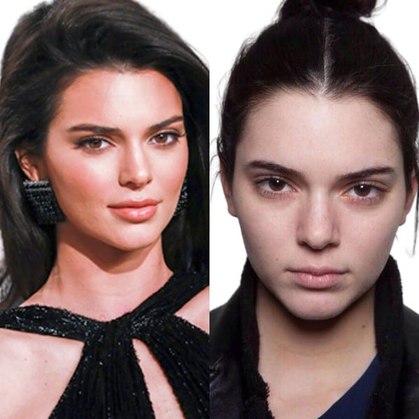 kendall jenner without makeup