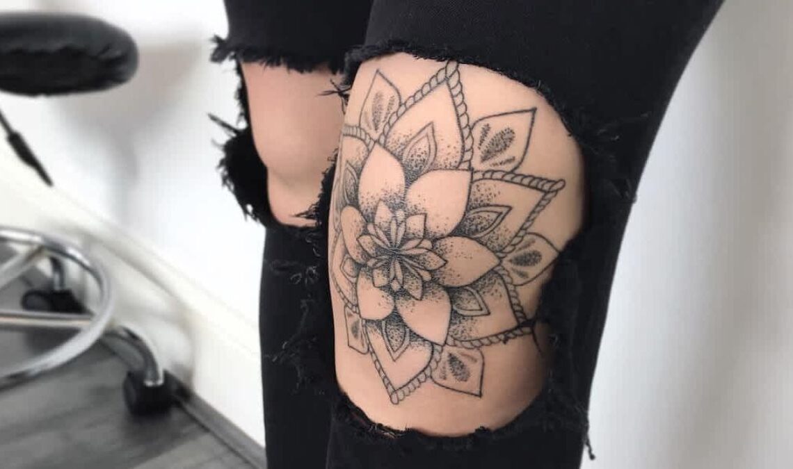 Knee Cap Tattoo Ideas