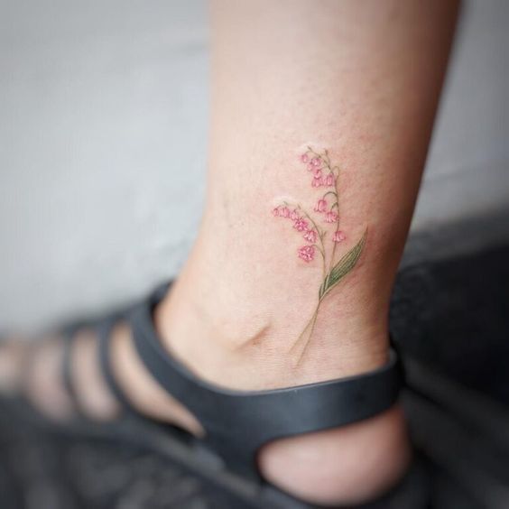 Lily of the Valley Anklet
