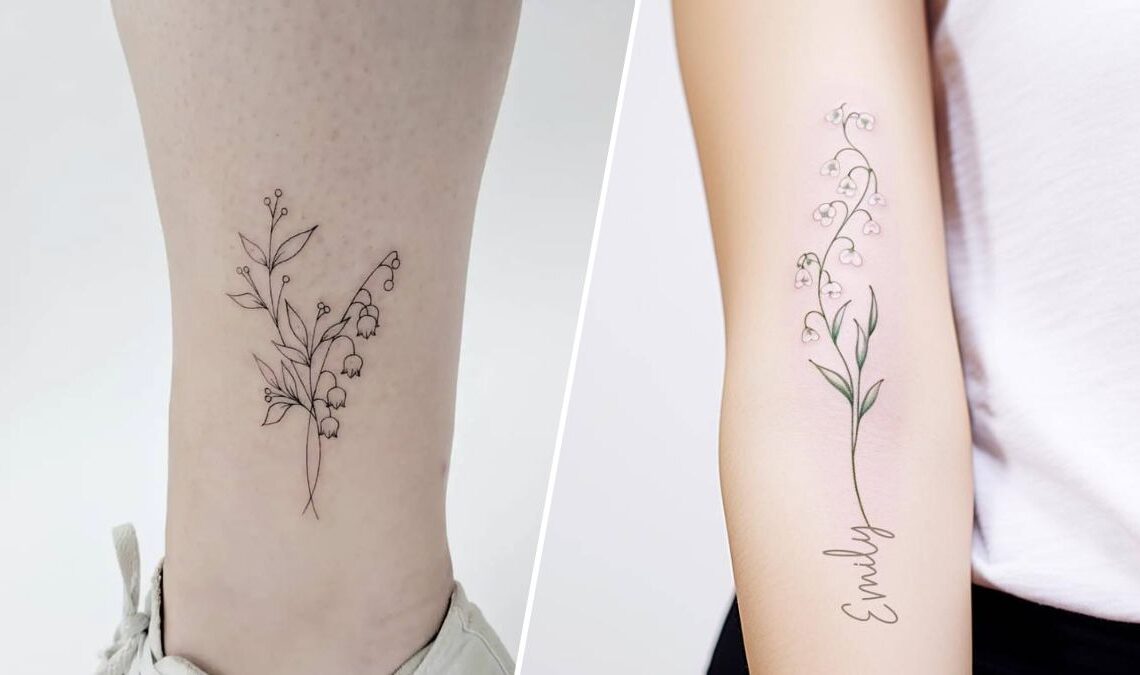 Lily Of The Valley Tattoos