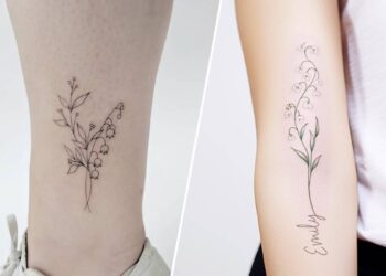 Lily Of The Valley Tattoos