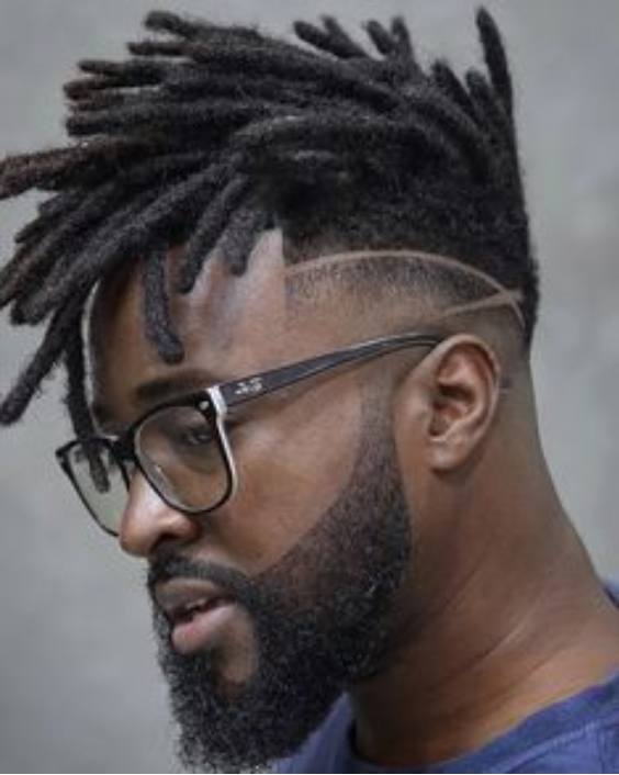 Low Taper with Short Dreadlocks