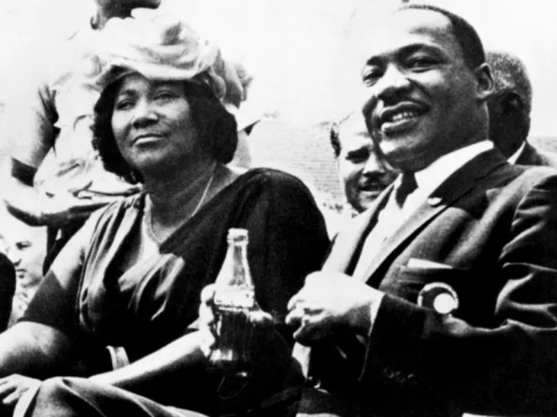 Mahalia Jackson, Was Friends With Martin Luther