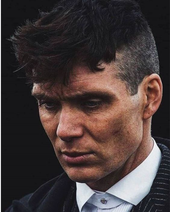 Messy Textured Peaky Blinders Hairstyle