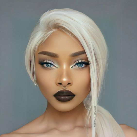 Ombre Lips and Cat Eyes