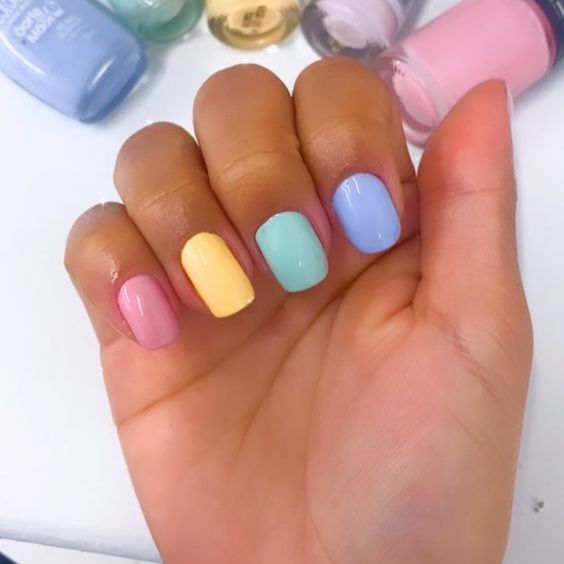 Pastel Nail Polish