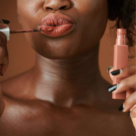 Peach Lipstick For Brown Skin