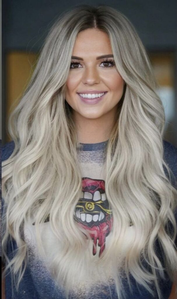 Platinum Blonde Beach Waves