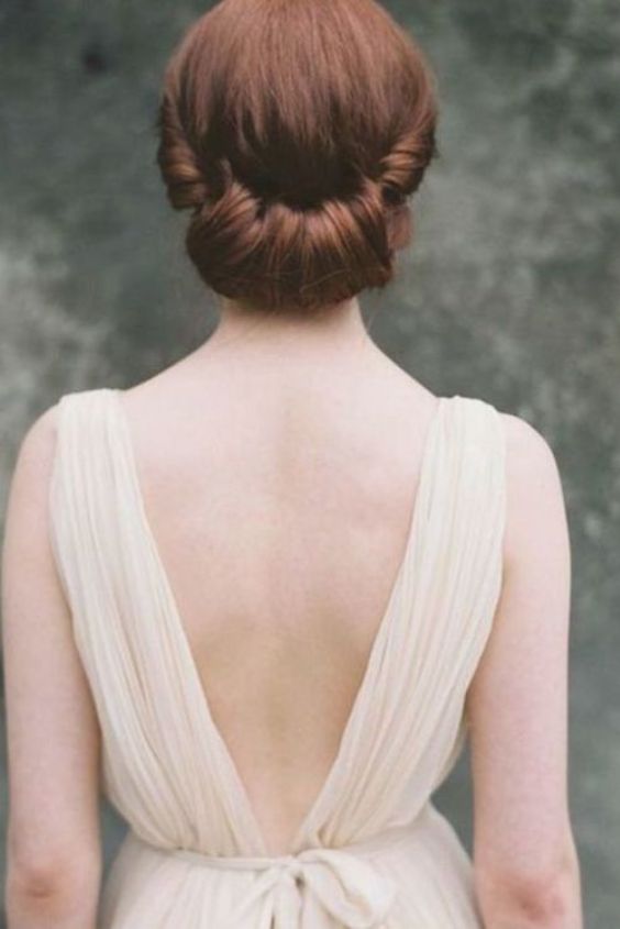 Rolled Gibson Girl Updo