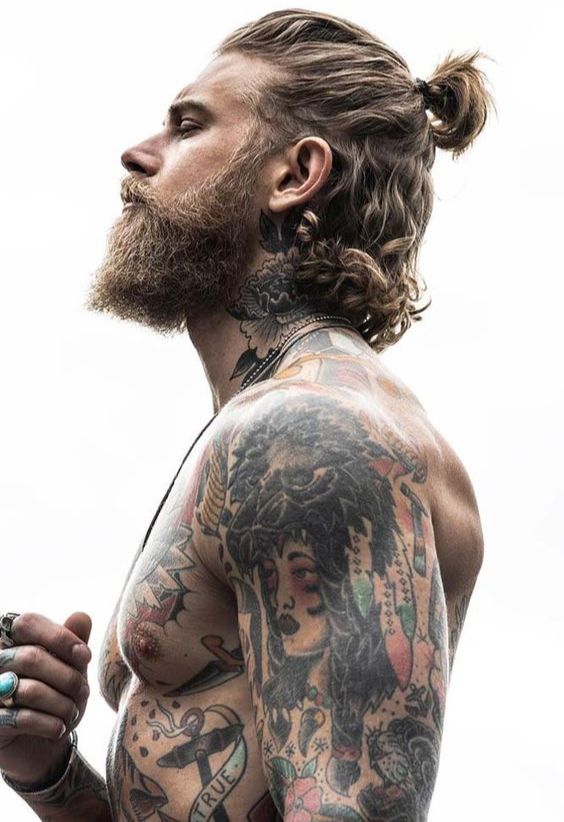 Samurai Man Bun