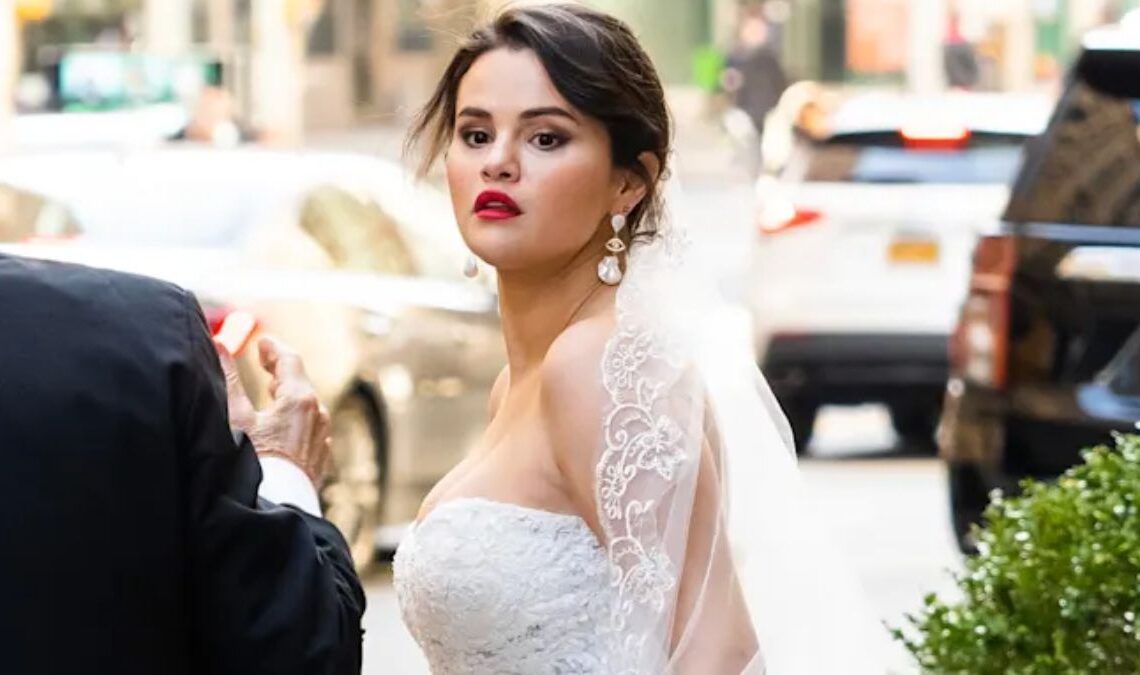 Selena Gomez In Stunning Wedding Dress