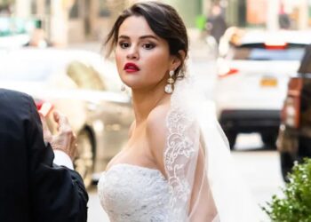 Selena Gomez In Stunning Wedding Dress