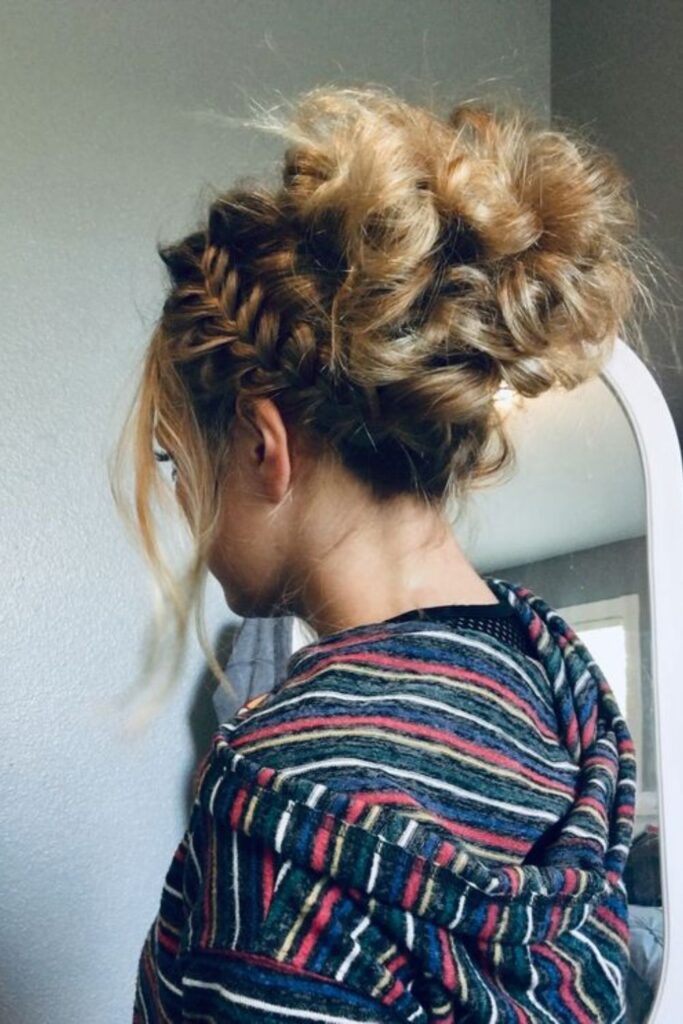 Shieldmaiden Messy Bun