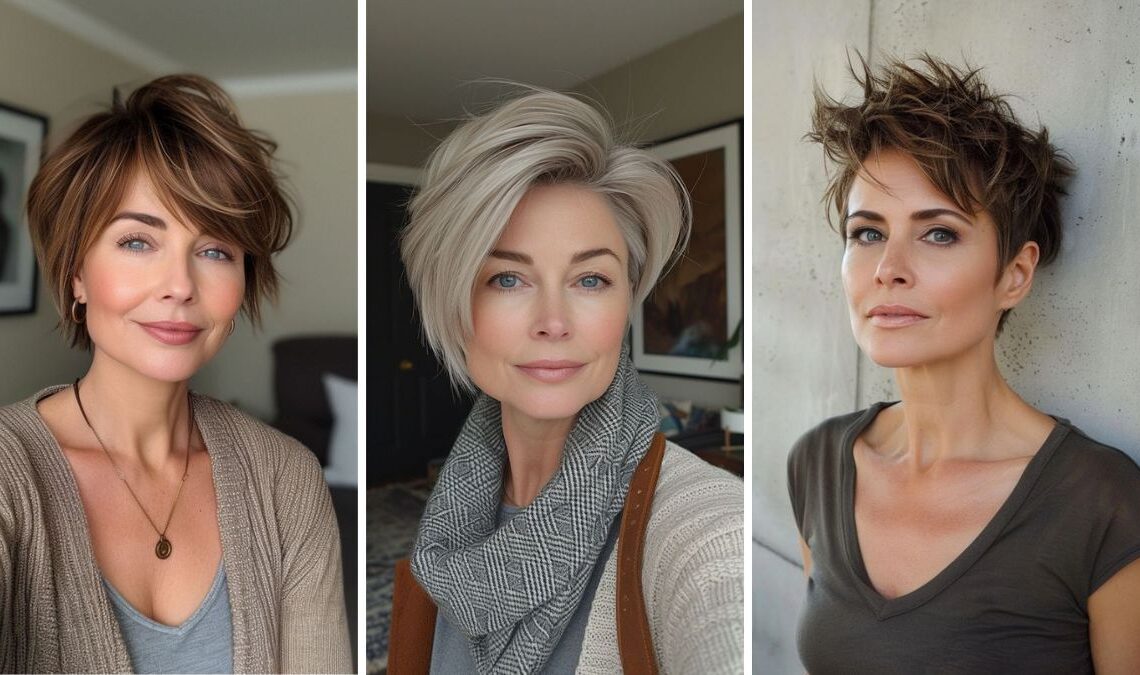 Short Hairstyles For Women Over 40