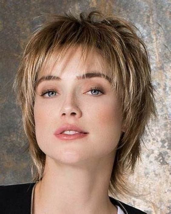 Short Shaggy Hairstyle (2)